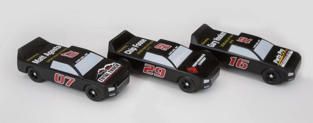 AAM Builds Pinewood Derby Trucks for SEMA Cares Charity to Honor 2016 SEMA Hall of Fame Inductees