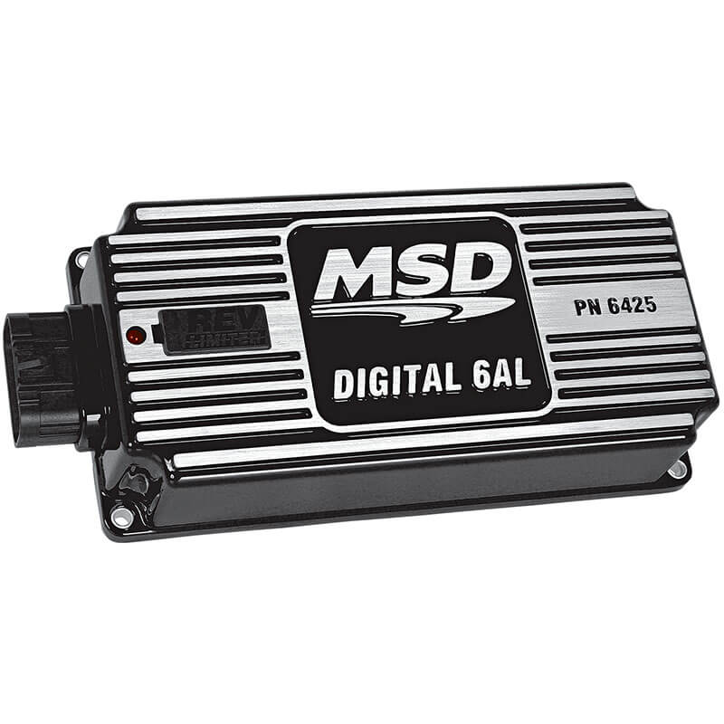 MSD Performance (64253): Digital 6AL Ignition Control with Rev Limiter (Black)