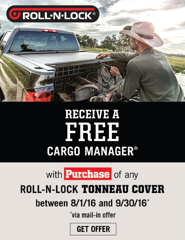 Roll-N-Lock Cargo Manager Offer