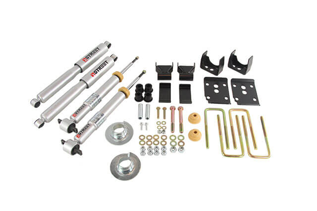 Belltech (1000SP): Lowering Kit for 2015+ Ford F-150 Extended/Crew Cab Short Bed