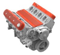 Holley: Finned and Trussed Valley Covers for GM LS Engines
