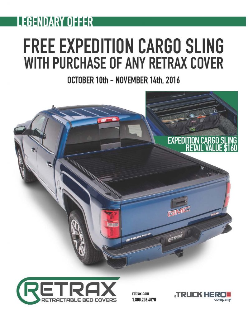 Retrax Promotion: Get a Free Expedition Cargo Sling