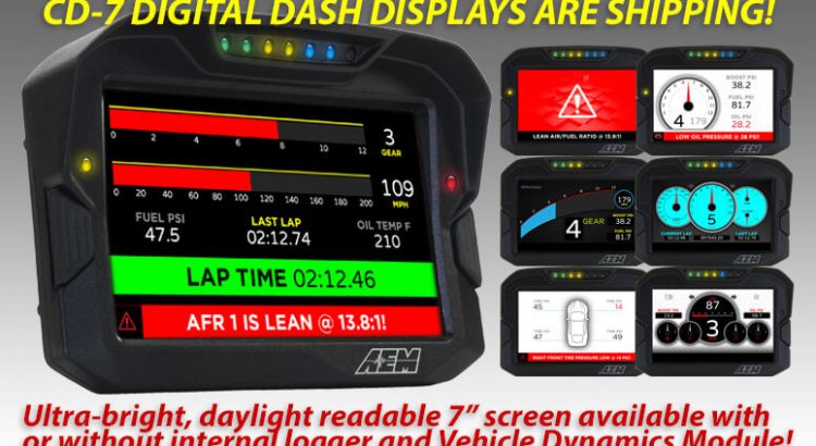 AEM CD-7 Digital Racing Dash Display