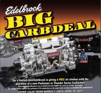 Edelbrock Big Carb Deal