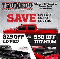 TruXedo Lo Pro Titanium Rebate