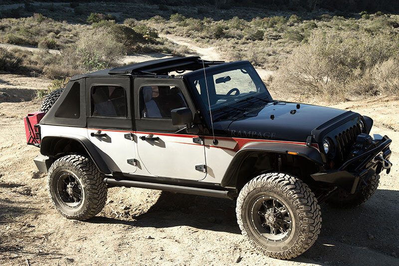 Rampage Trail View Soft Top 139935