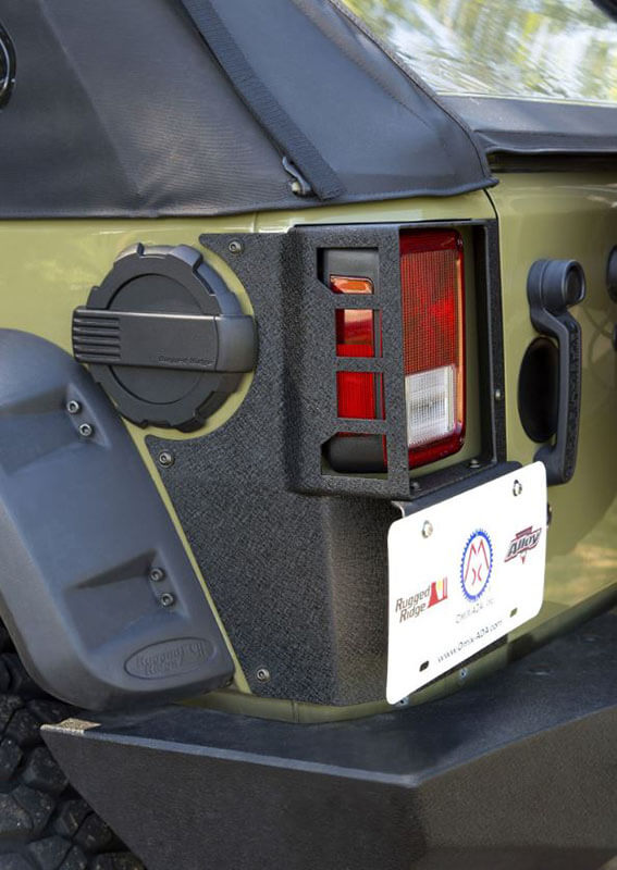 Rugged Ridge XHD Rear Corner Guard for Wrangler Unlimited