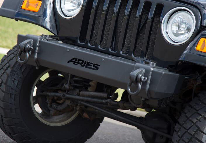 ARIES TrailCrusher Front Bumper for Jeep TJ 2156001