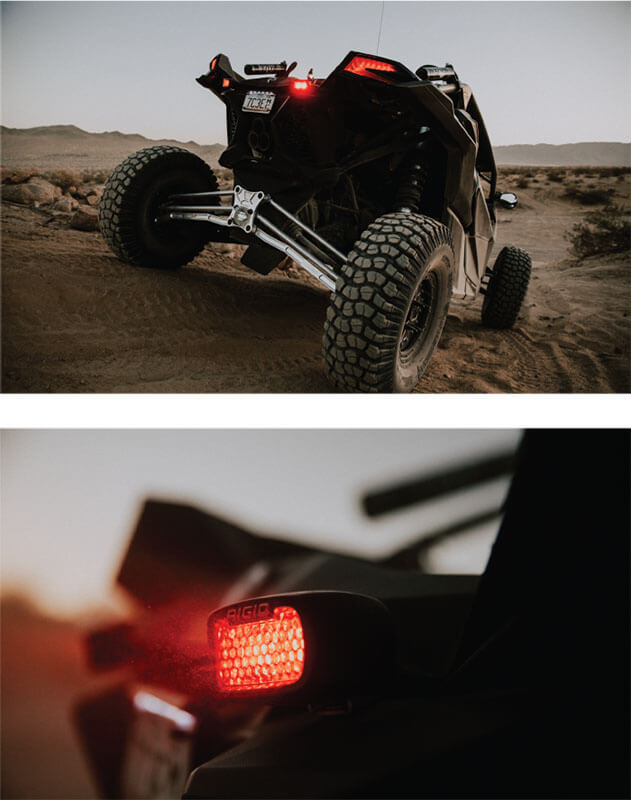 RIGID Industries Rear Facing High-Low LEDs