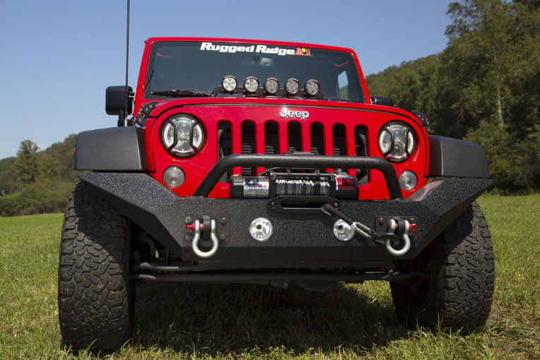 Rugged Ridge Spartan Grille for Jeep JK