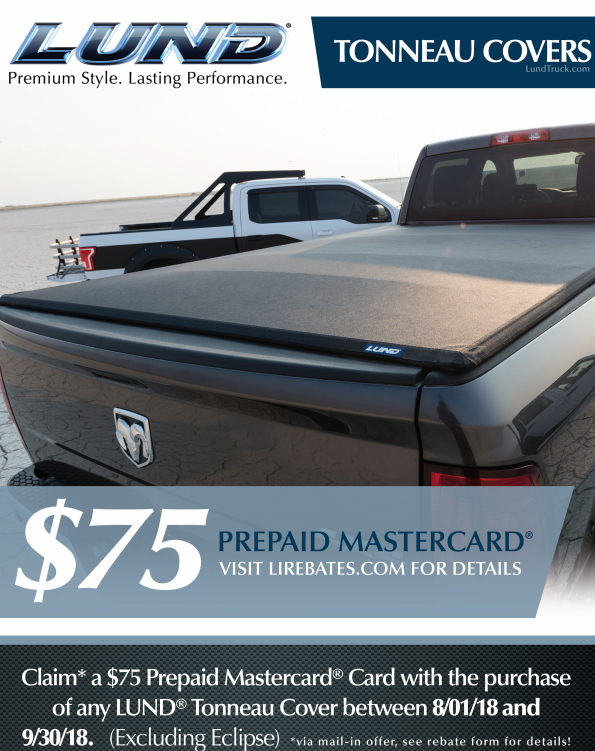 Lund 75 Dollar Truck Bed Cover Rebate
