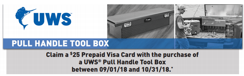 UWS 25 Card on Pull Handle Toolboxes