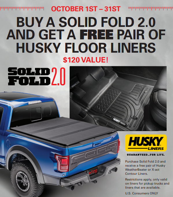 Extang Free Husky Liner Floor Liners with Solid Fold 2.0 Purchase