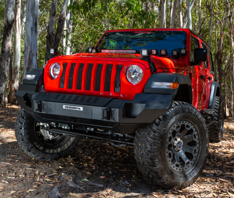 Go Rhino Trailline Bumpers for Jeep Wrangler JK and JL