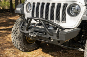 Rugged Ridge (11540.61): HD X-Striker Bumper Accessory for Jeep Wrangler JK and JL