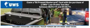 UWS: Get $50 Back on Low-Profile Crossover Toolboxes