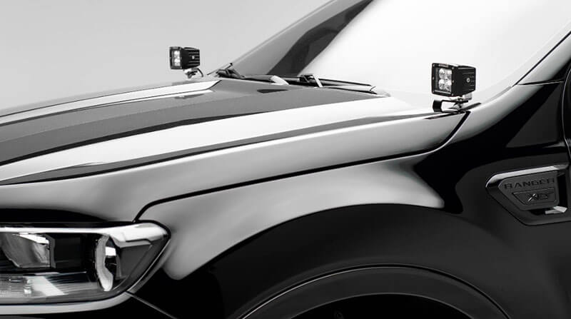 ZROADZ Hood Hinge LED Bracket for 19-20 Ford Ranger Z365821