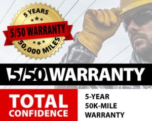 5/50 Warranty: Your Exclusive, Total-Confidence Guarantee!