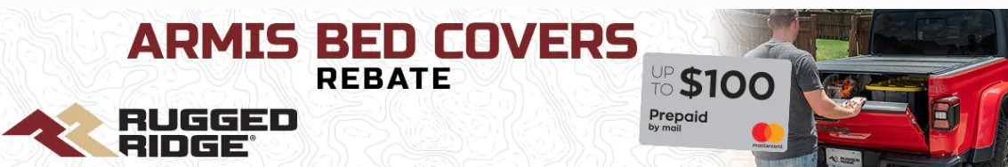 Rugged Ridge: Get up to $100 Back on Select Armis™ Truck Bed Covers