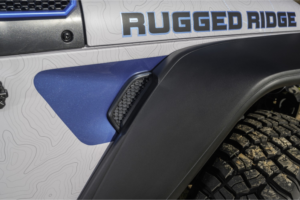 Rugged Ridge (11640.51) Max Terrain Fender Flare Set, F & R; 18-20 JL/JLU