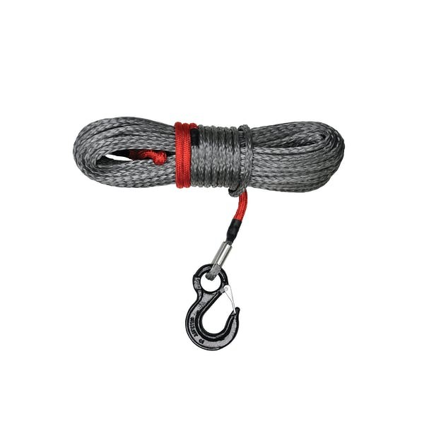 Iconic Accessories™ (431-82178): Synthetic Winch Rope & Hook (3/8
