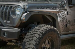 Bushwacker (14096): Trail Armor® Fender Flare Delete Kit for Jeep Wrangler JL