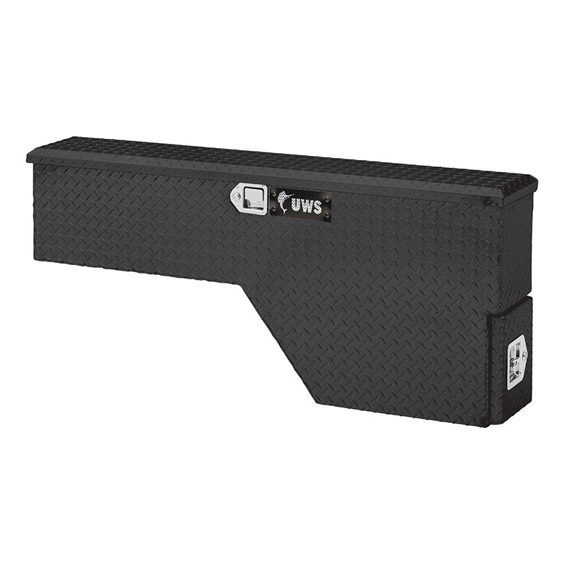 UWS (FW-48-DS-D-BLK): 48” Driver-Side Truck Fender Toolbox