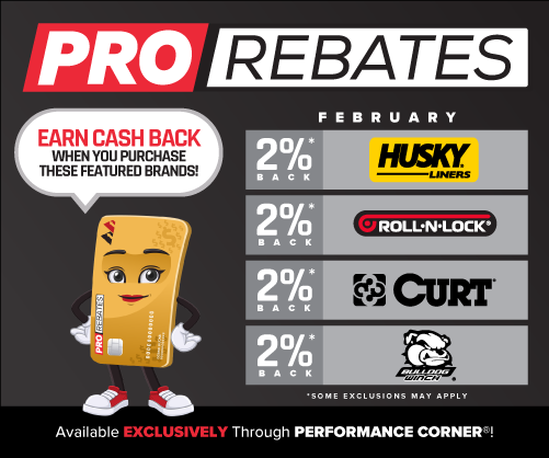 PRO Rebates: February Featured Brands
