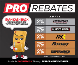 PRO Rebates: April Featured Brands