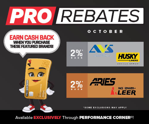 PRO Rebates: October Featured Brands