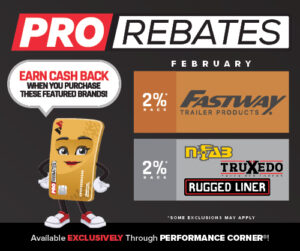 PRO Rebates: February Featured Brands