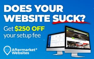 April Only: $250 Off Aftermarket Websites® PRO Setup Fee!