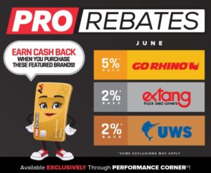 PRO Rebates: June Featured Brands