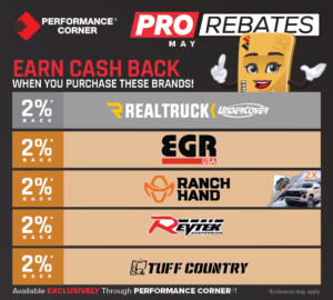 PRO Rebates: May Featured Brands