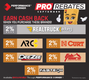 PRO Rebates: September 2024 Featured Brands