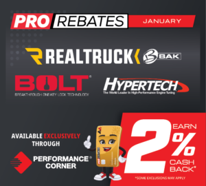 PRO Rebates: January 2025 Featured Brands