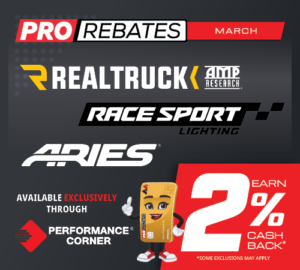 PRO Rebates: March 2025 Featured Brands
