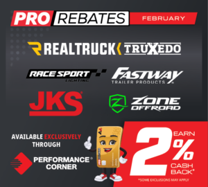 PRO Rebates: February 2025 Featured Brands