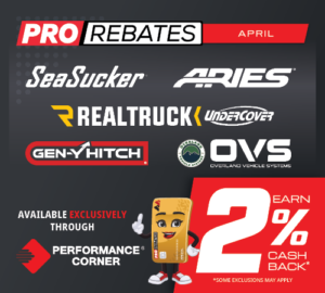 PRO Rebates: April 2025 Featured Brands